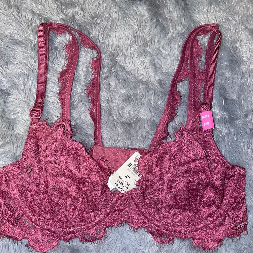 NWT VS PINK BRALETTE 32B